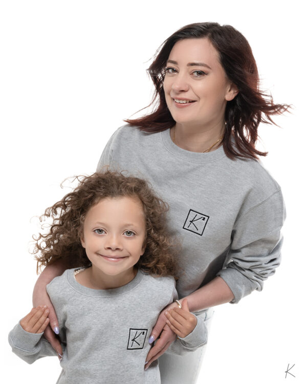 SWEAT COL ROND MIXTE K² – Image 8